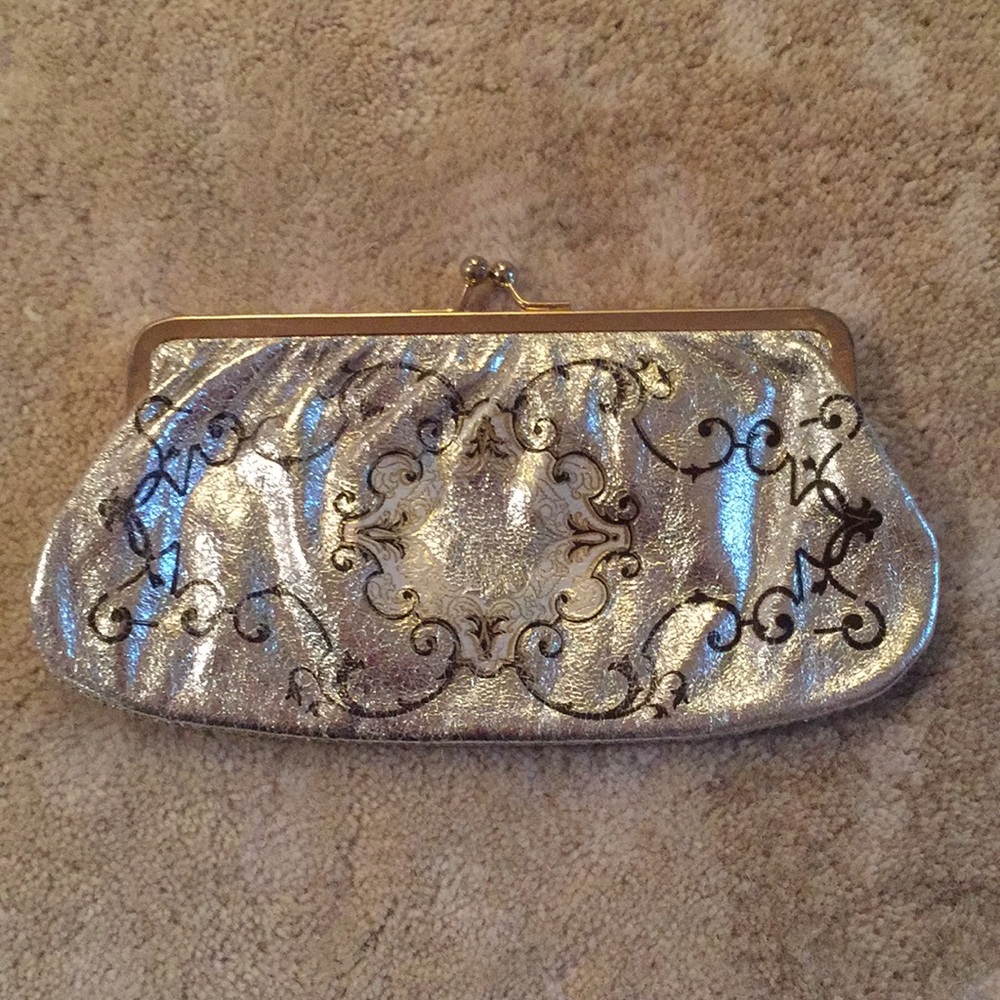 Italian Leather Wallet Clutch